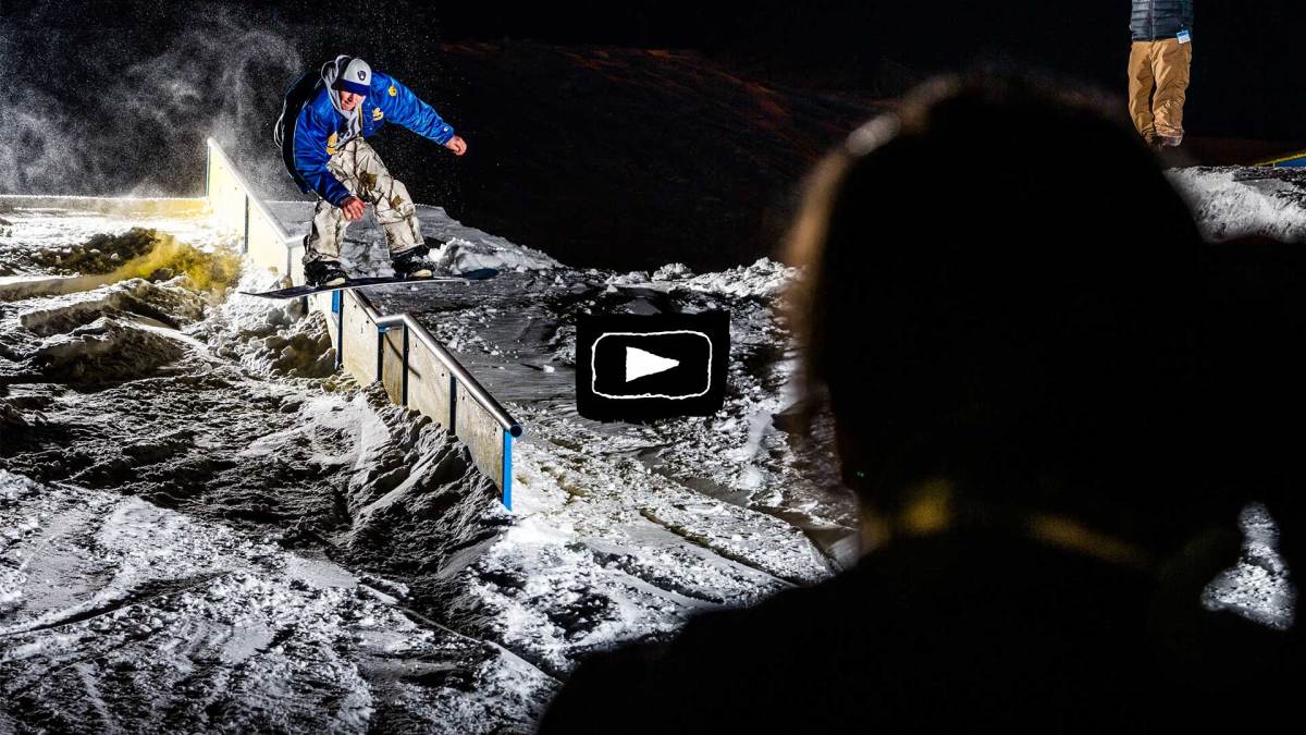 Lord of the Ropes Video Highlights from Trollhaugen Snowboarder Lord of the Ropes Video Highlights from Trollhaugen Snowboarder