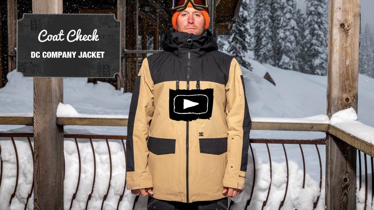 The Coat Check 2019—The DC Company Jacket Snowboarder