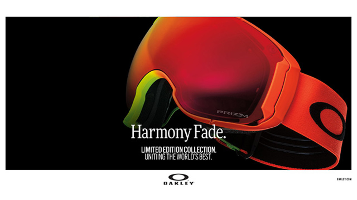 Oakley Harmony Fade A Celebration of the Journey Snowboarder