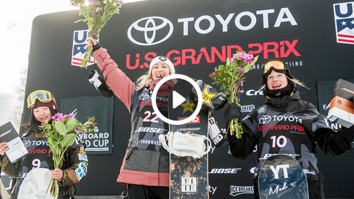 Christy Prior Wins BackToBack in Aspen Snowmass Snowboarder
