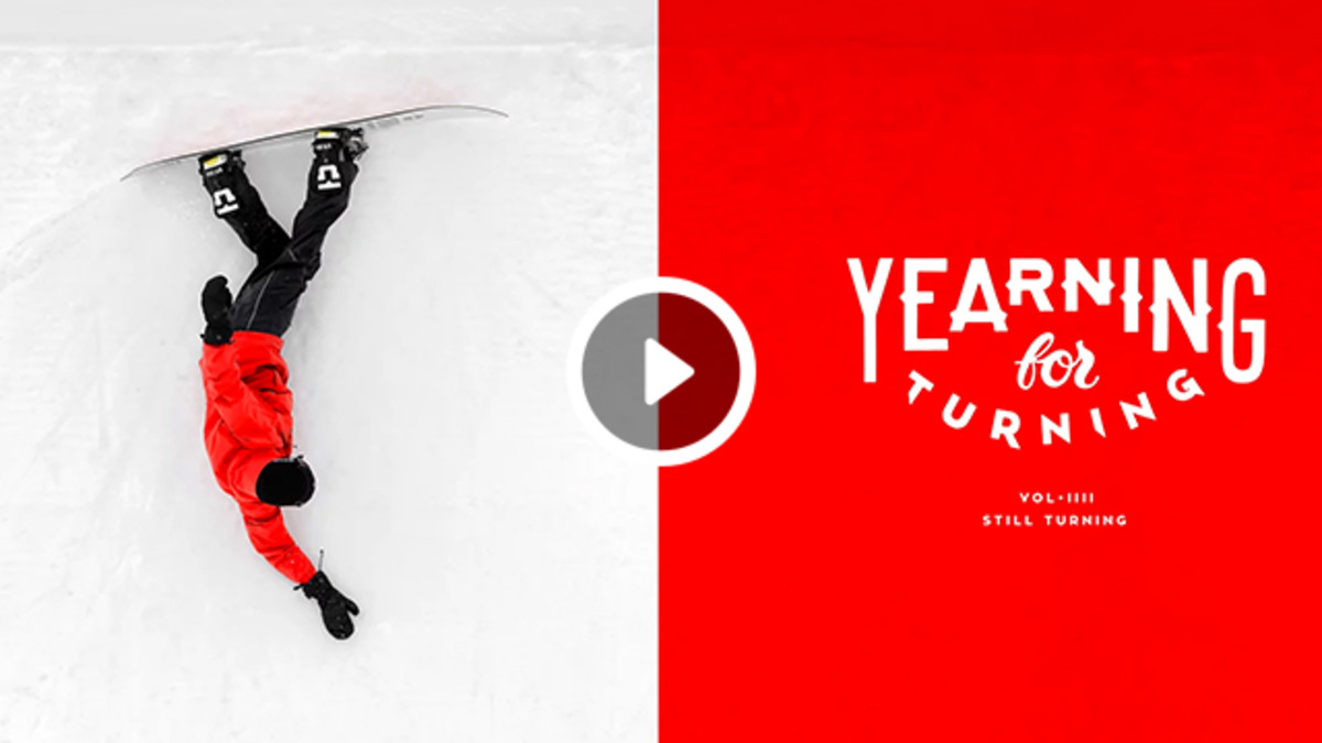 KORUA Shapes Yearning For Turning Vol. 4 Still Turning Snowboarder