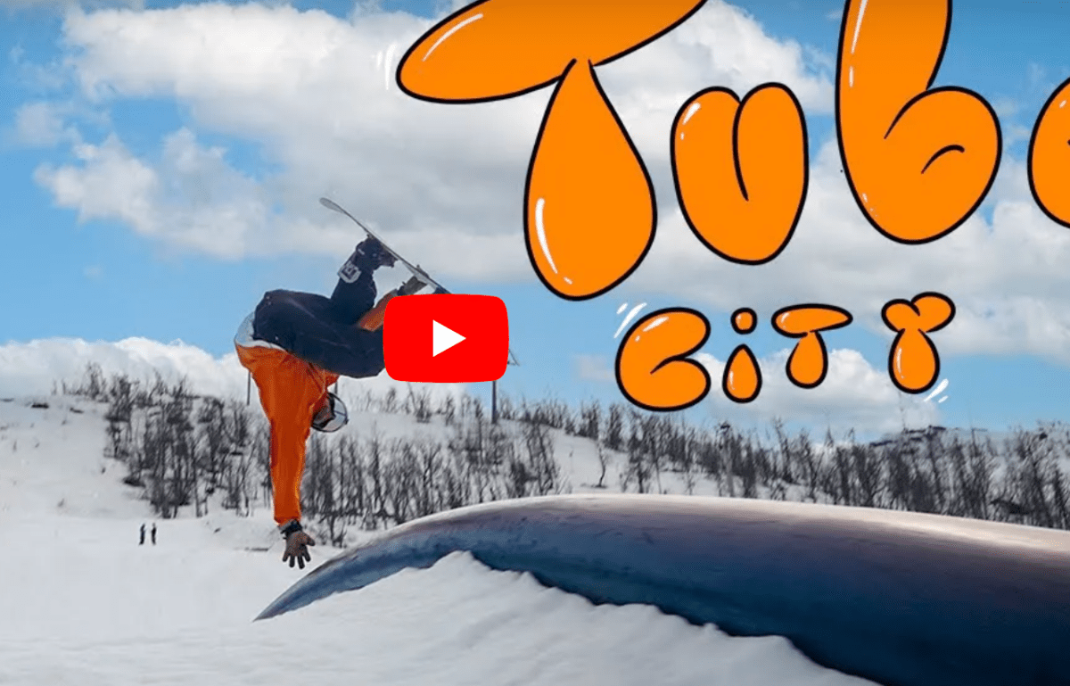 Watch Mons Roisland and Fridge in 'Tube City' Most Recent Video Edit Snowboarder