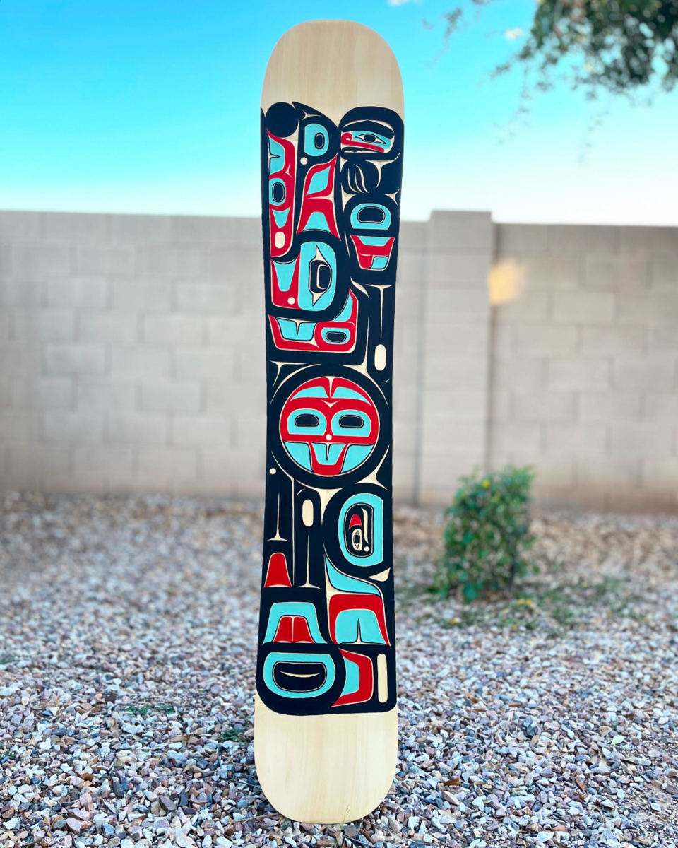 James Johnson Tlingit art for Objects art exhibit in NYC 2024