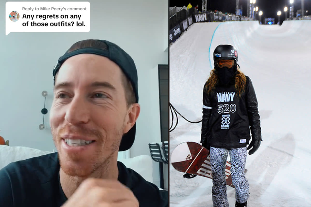 Shaun White Jokes About Iconic Zebra Pants Moment - Snowboarder