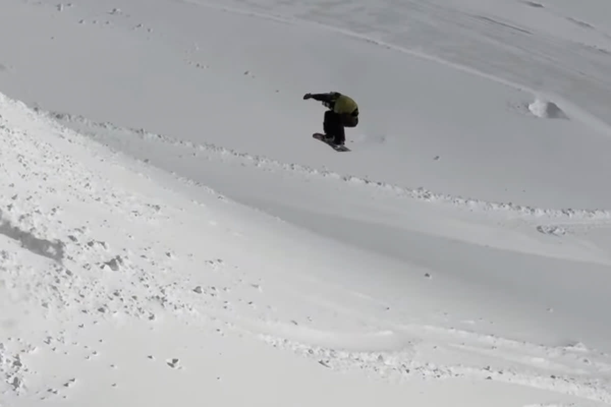 Watch Tiarn Collins Stomps Perfect Early Season 720 Into Powder