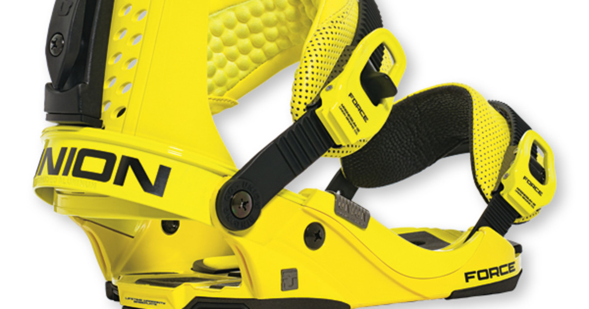 Union Force Snowboard Binding - Snowboarder