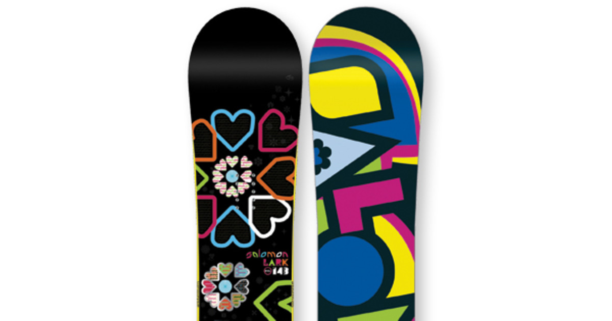 スノーボード SALOMON LARK ROCKER 138cm Salomon Lark Rocker Woman's Snowboard - Snowboarder