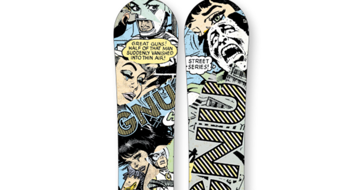 GNU Street Series Snowboard - Snowboarder