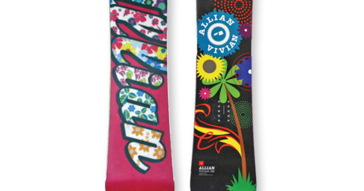 Allian Vivian Snowboard - Snowboarder