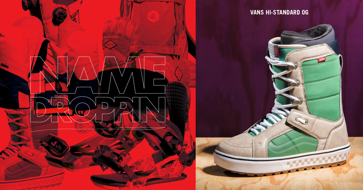 Name Droppin'—Vans Hi-Standard OG Boot with Jake Kuzyk - Snowboarder