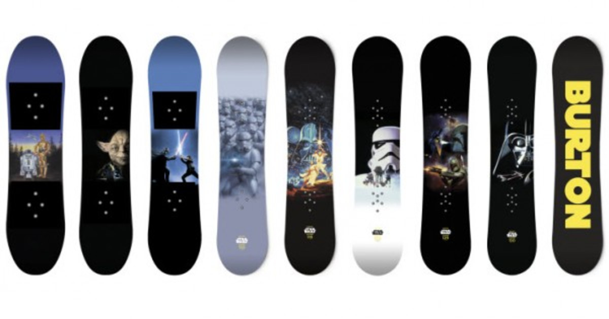 バートン キッズ スノボー スターウォーズコラボ Burton Snowboards and Lucasfilm Bring the Force to the