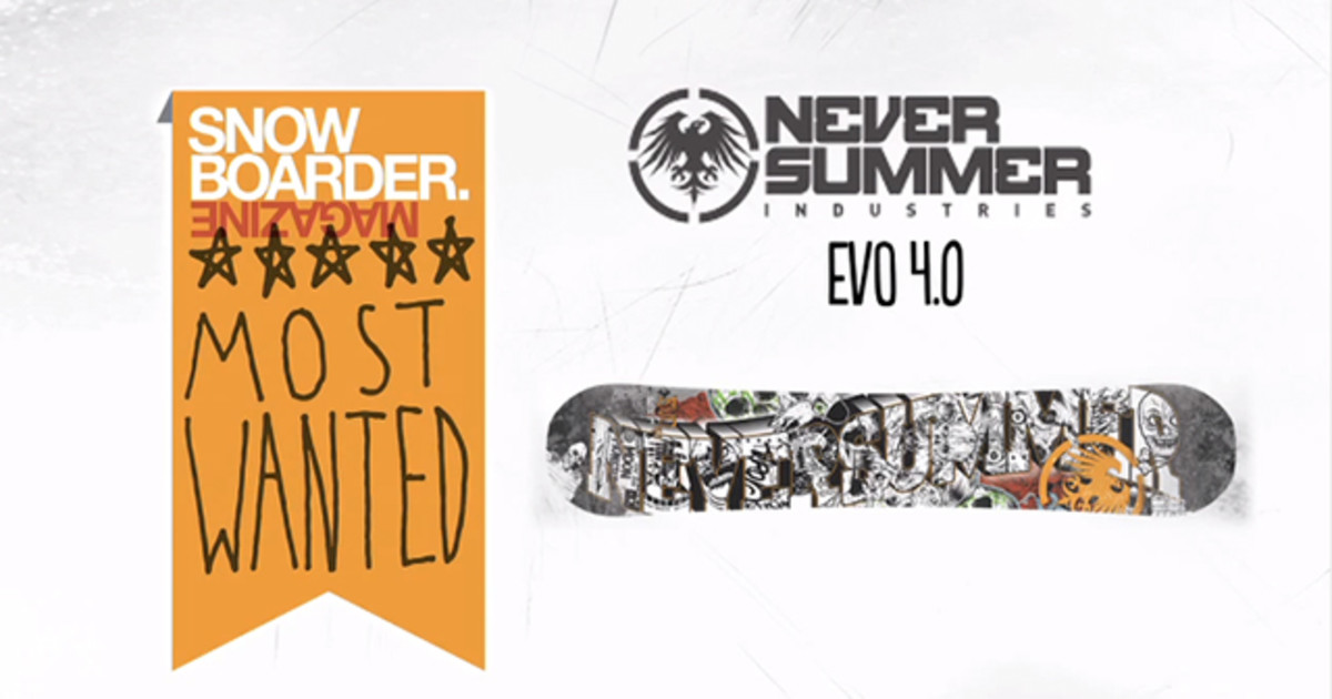 2014 Snowboard Gear: Never Summer EVO 4.0 - Video - Snowboarder