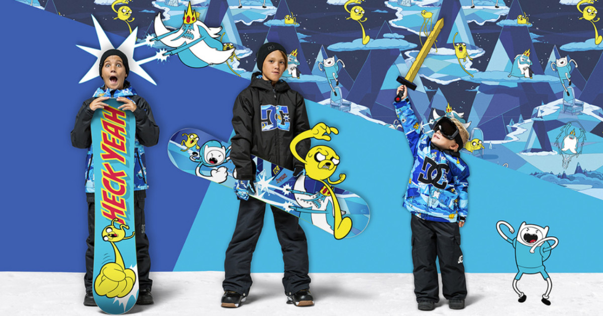 DC Snowboarding: Adventure Time Gear for Kids - Snowboarder