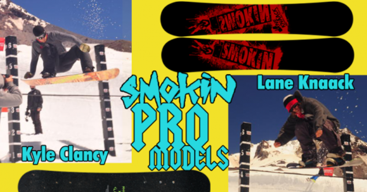 14-15 SMOKIN SNOWBOARD BUCK FERTON 151 Smokin Snowboards unveils