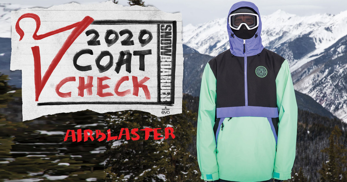 2020 Coat Check: Airblaster's Trenchover Jacket - Snowboarder