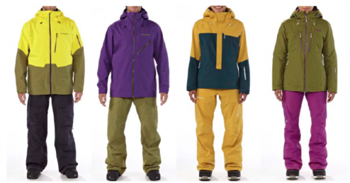 スノーボード patagonia powder bowl jacket pants S スキーウェア スキーパンツ メンズ レディース PATAGONIA