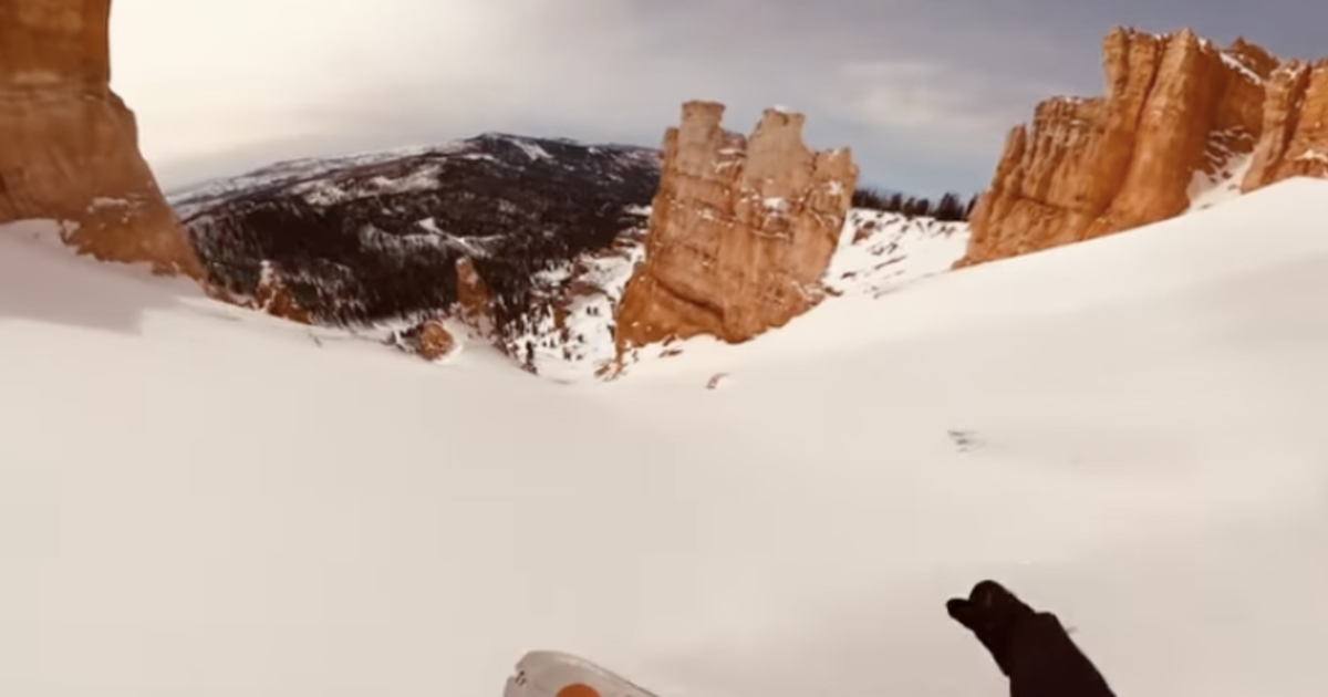 WATCH: This is What It Would Look Like to Snowboard on Mars