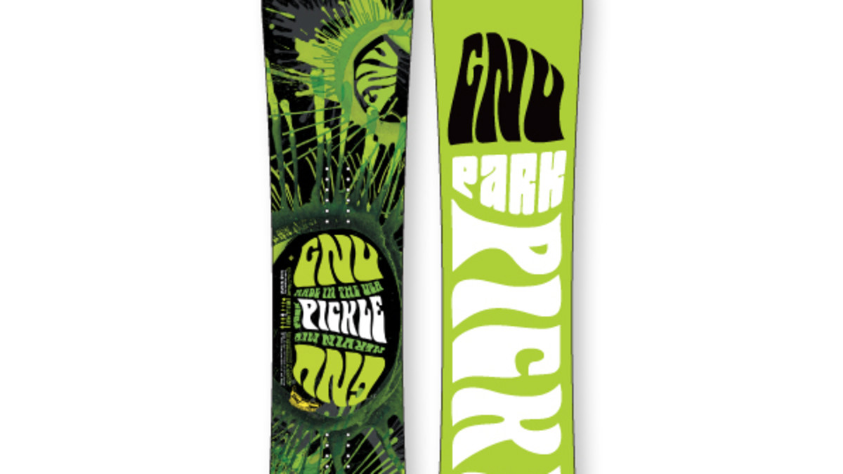 GNU Park Pickle Snowboard - Snowboarder