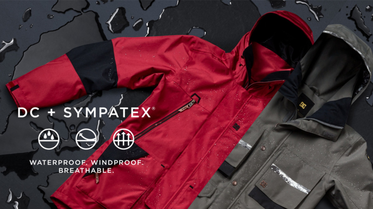 スノーボード DC COMMAND 30K JACKET SympaTex DC Command Snowboard Jacket Fit Review - Tactics - YouTube