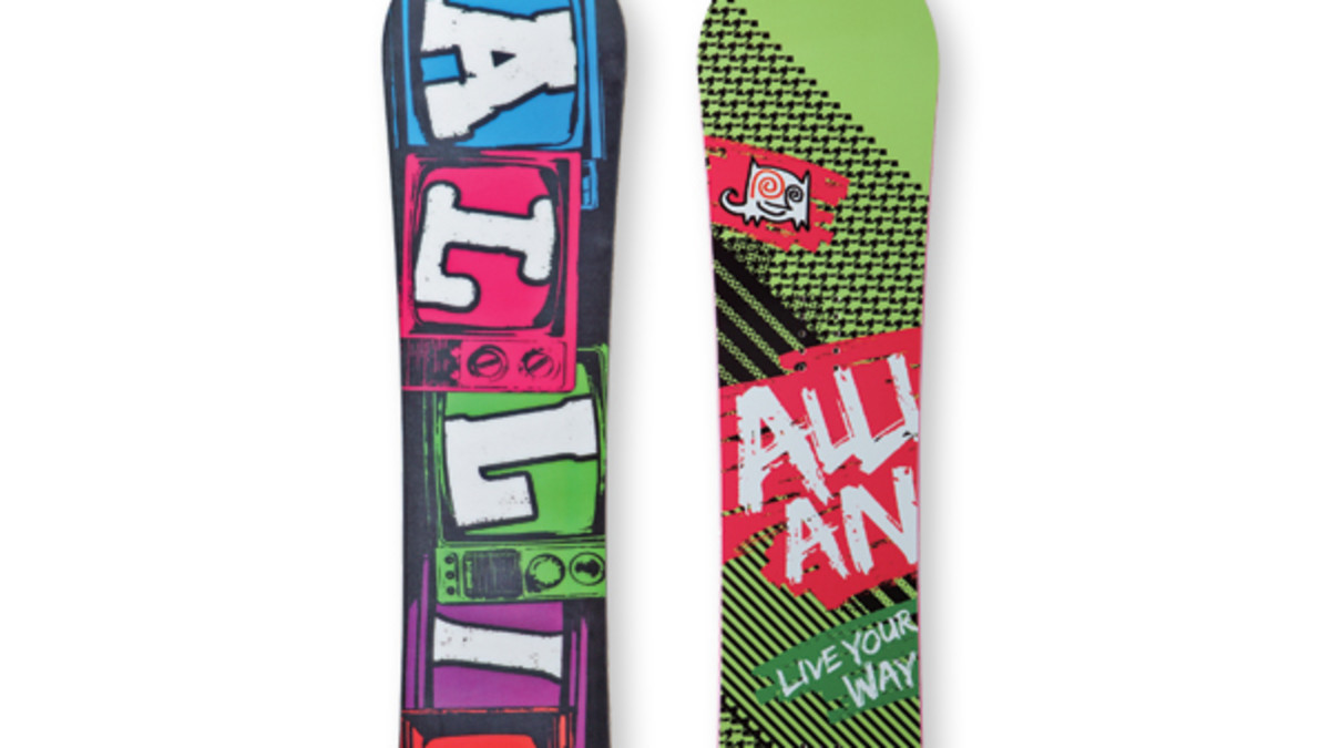 Allian Knock Out Snowboard - Snowboarder