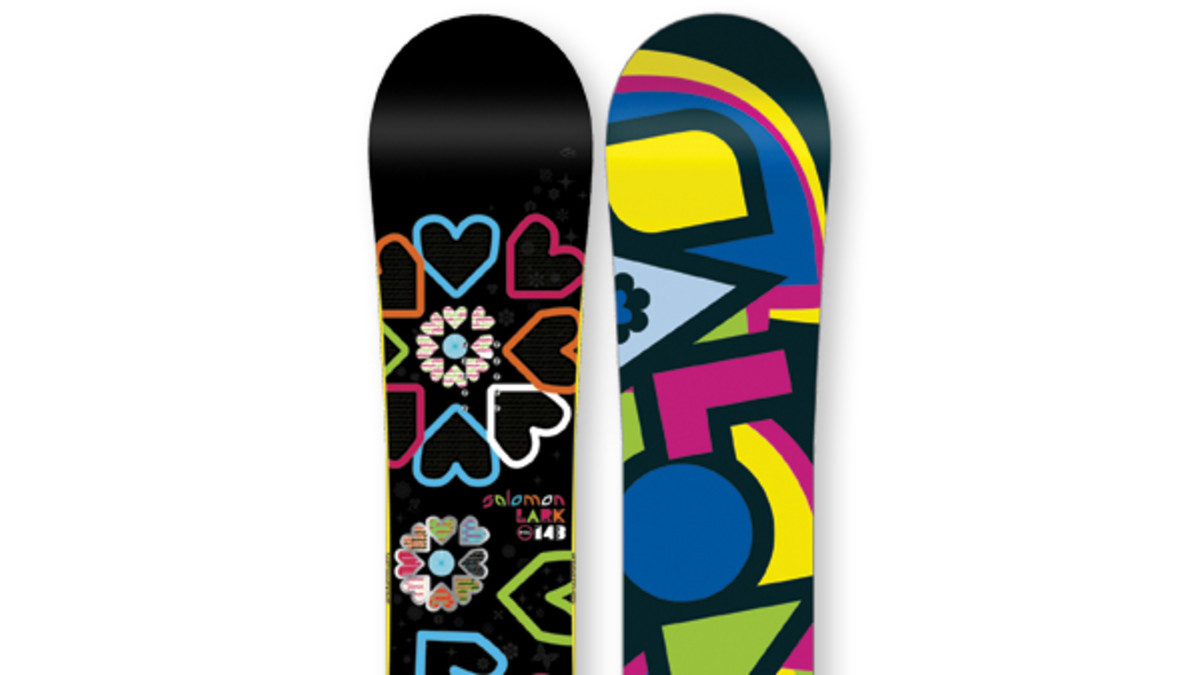 SALOMON LARK 日本限定モデル スノーボード 143 オールラウンド Salomon Lark Rocker Woman's Snowboard - Snowboarder