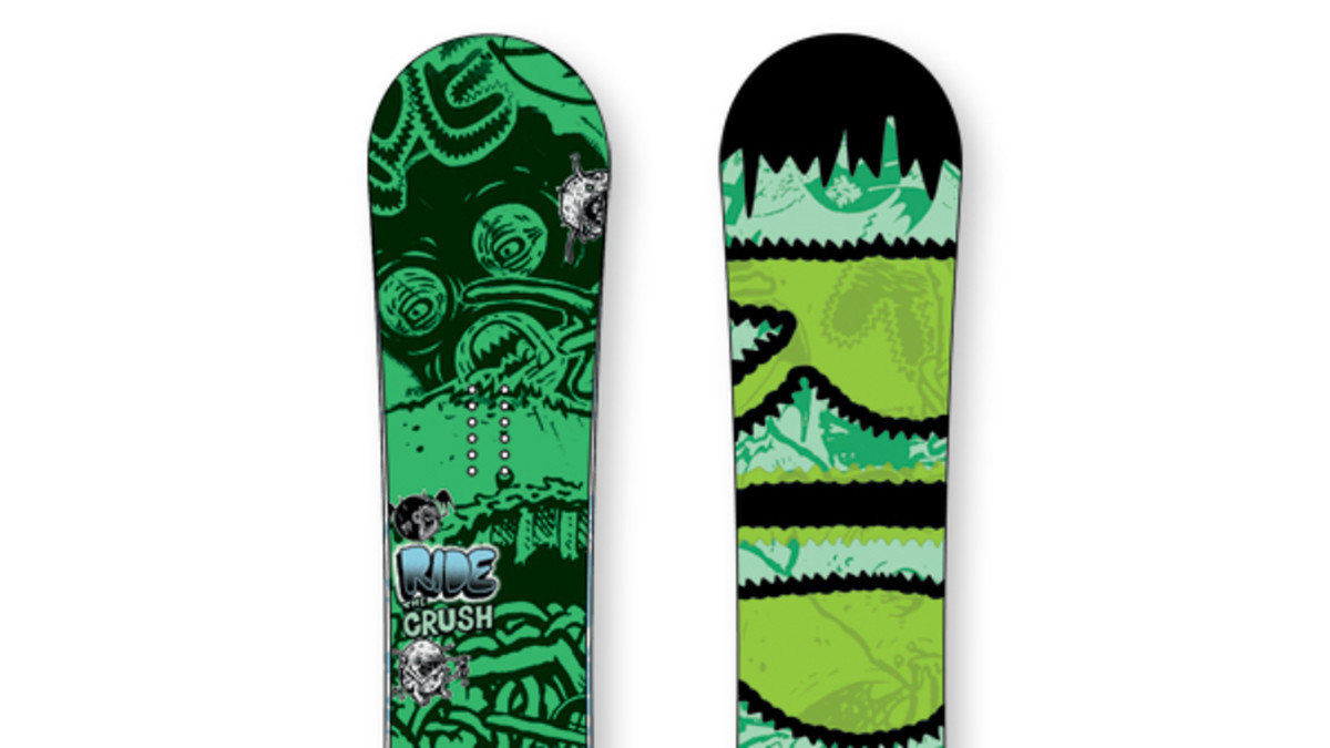 Ride Crush Snowboard - Snowboarder