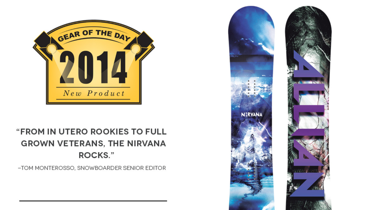 Gear of the Day: Allian Nirvana Snowboard - Snowboarder