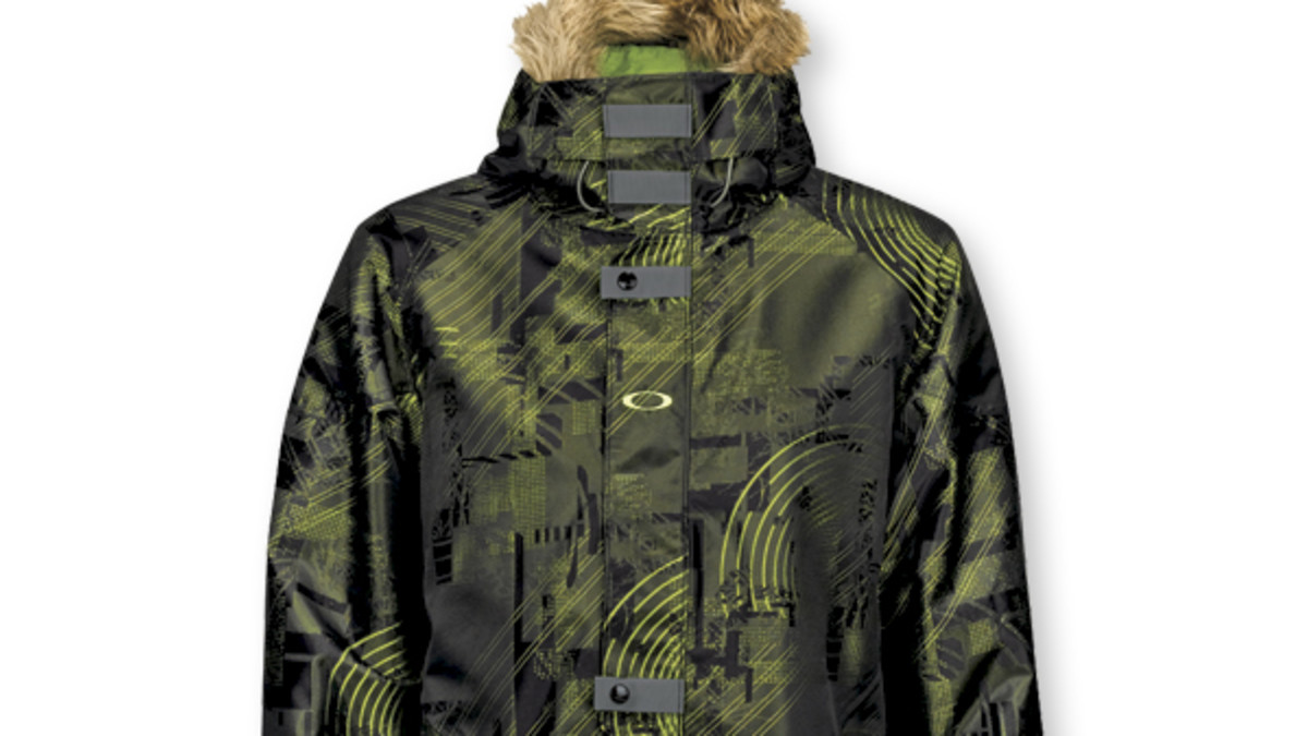 【破格】　90’s Oakley スノーボードウェア　ジャケット　L カモフラ Oakley Landic Jacket 2011 - Snowboarder