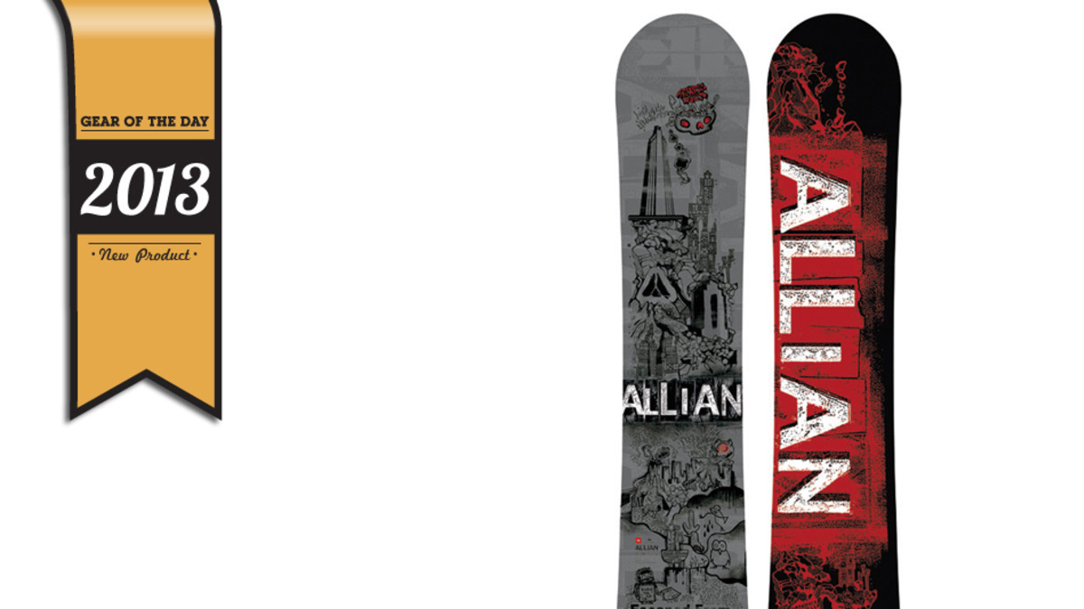 ALLIAN ATLANTIS スノーボード Gear of the Day: Allian Atlantis - Snowboarder