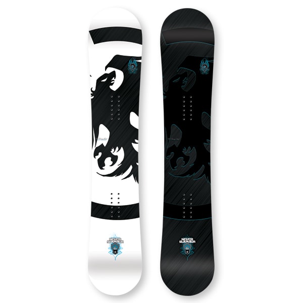 Never Summer SL Snowboard - Snowboarder