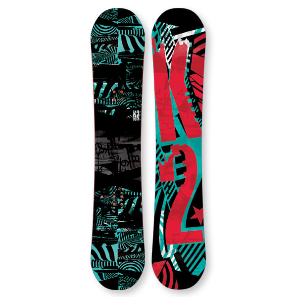 K2 Parkstar Snowboard - Snowboarder
