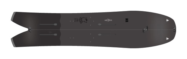 K2 Split Bean Review: The Cool Bean Turned Splitboard - Snowboarder