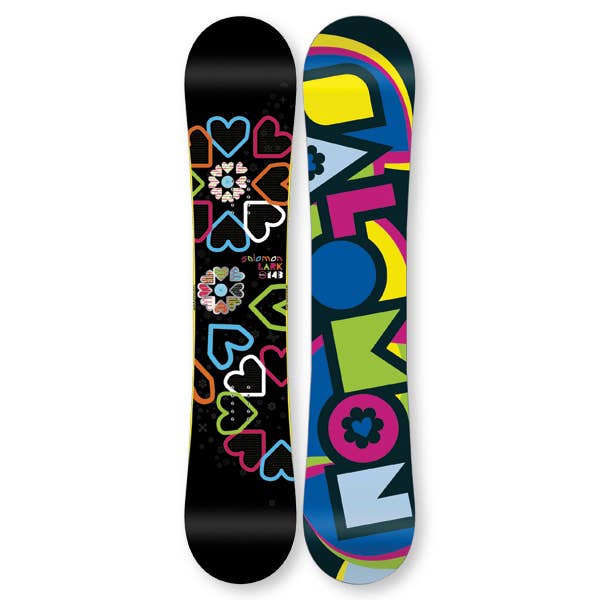 Salomon Lark Rocker Woman's Snowboard - Snowboarder Salomon Lark Rocker Woman's Snowboard - Snowboarder