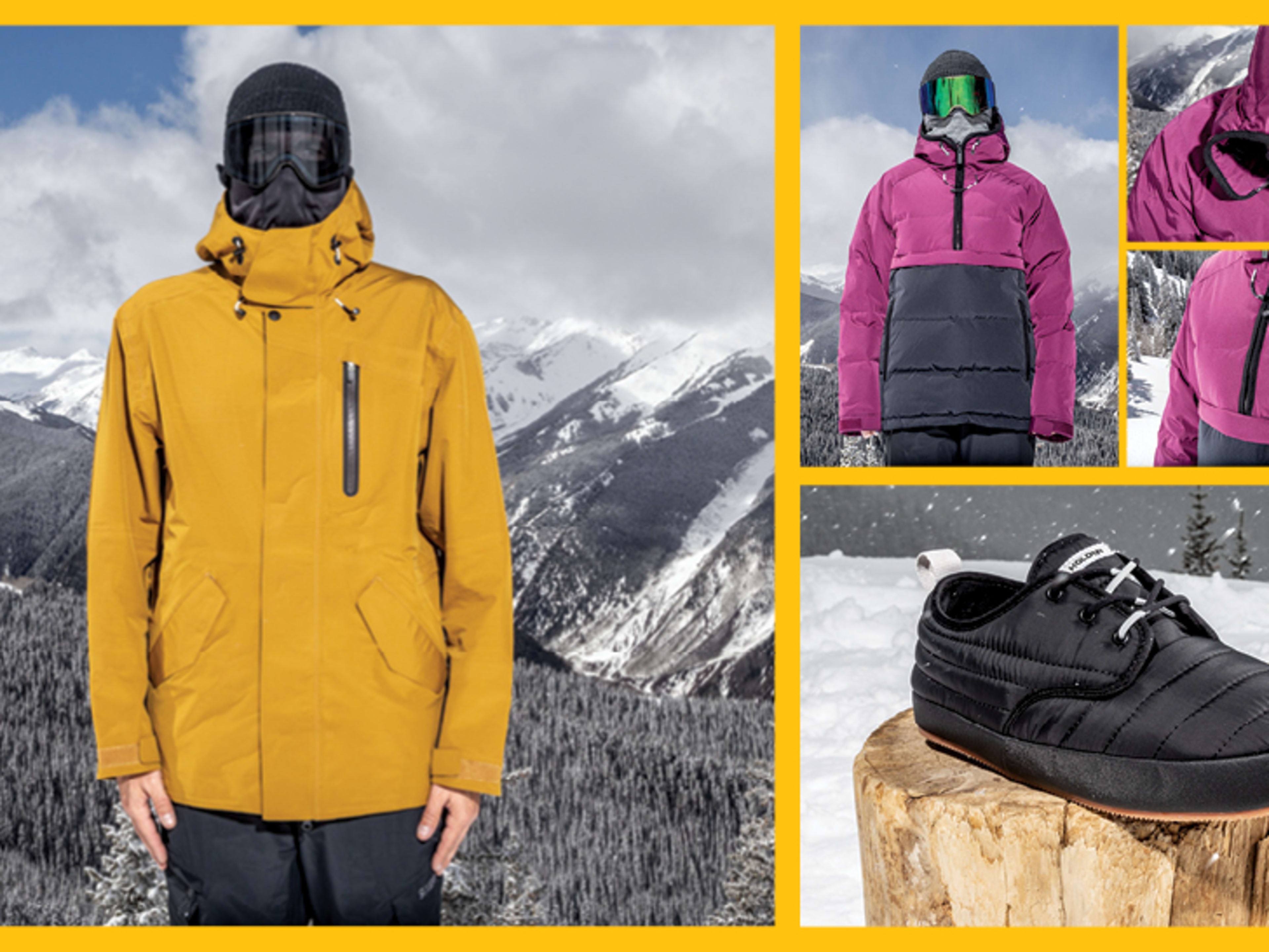 BURTON - sakura      HOLDEN   fishtail  jacket Holden: Best Snowboarding Gear Reviews 2019 | TransWorld