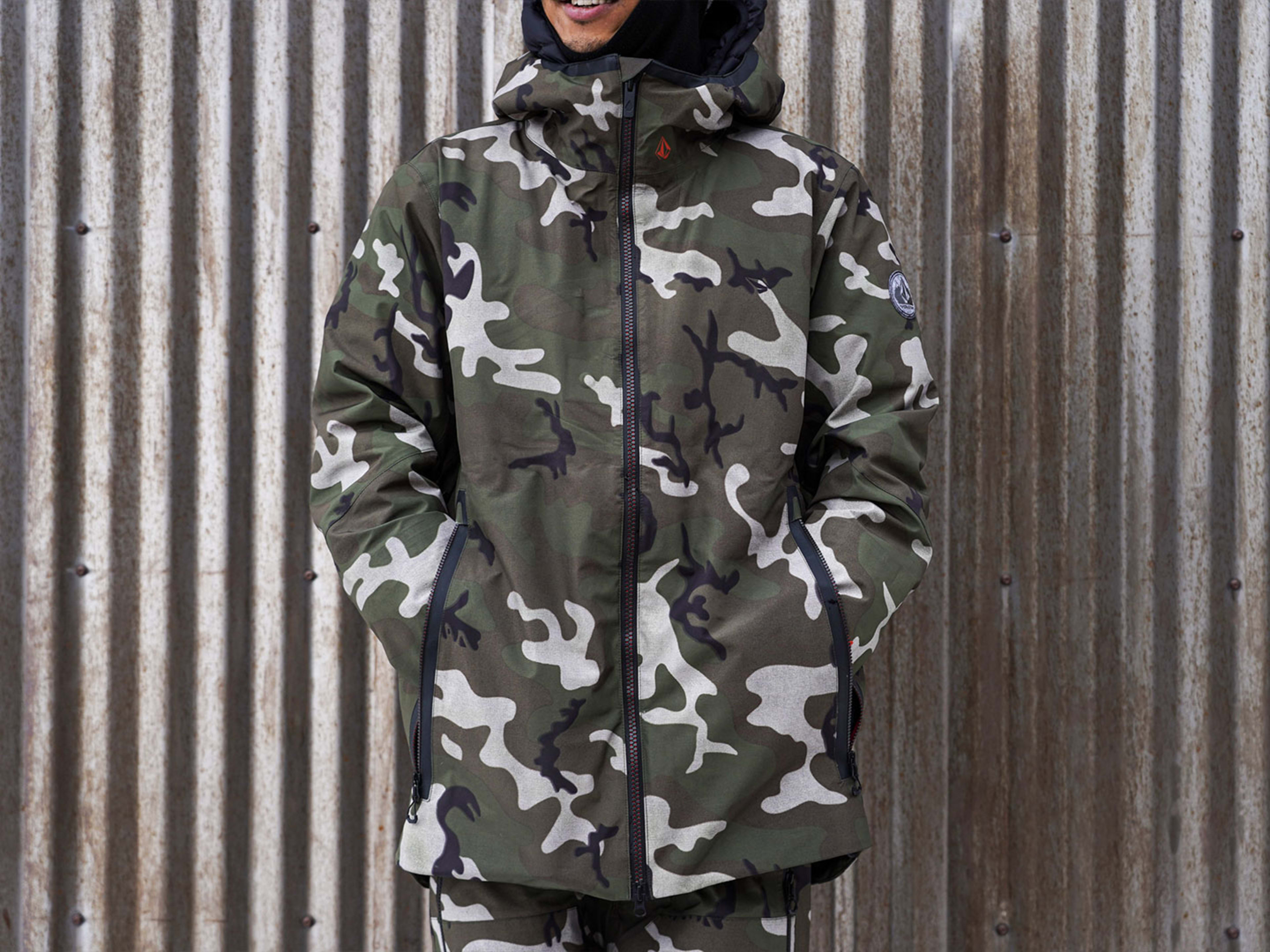 スノーボード Owl 3-In-1 Gore Jacket magma スノーボード Owl 3-In-1 Gore Jacket magma Volcom Owl 3 In 1