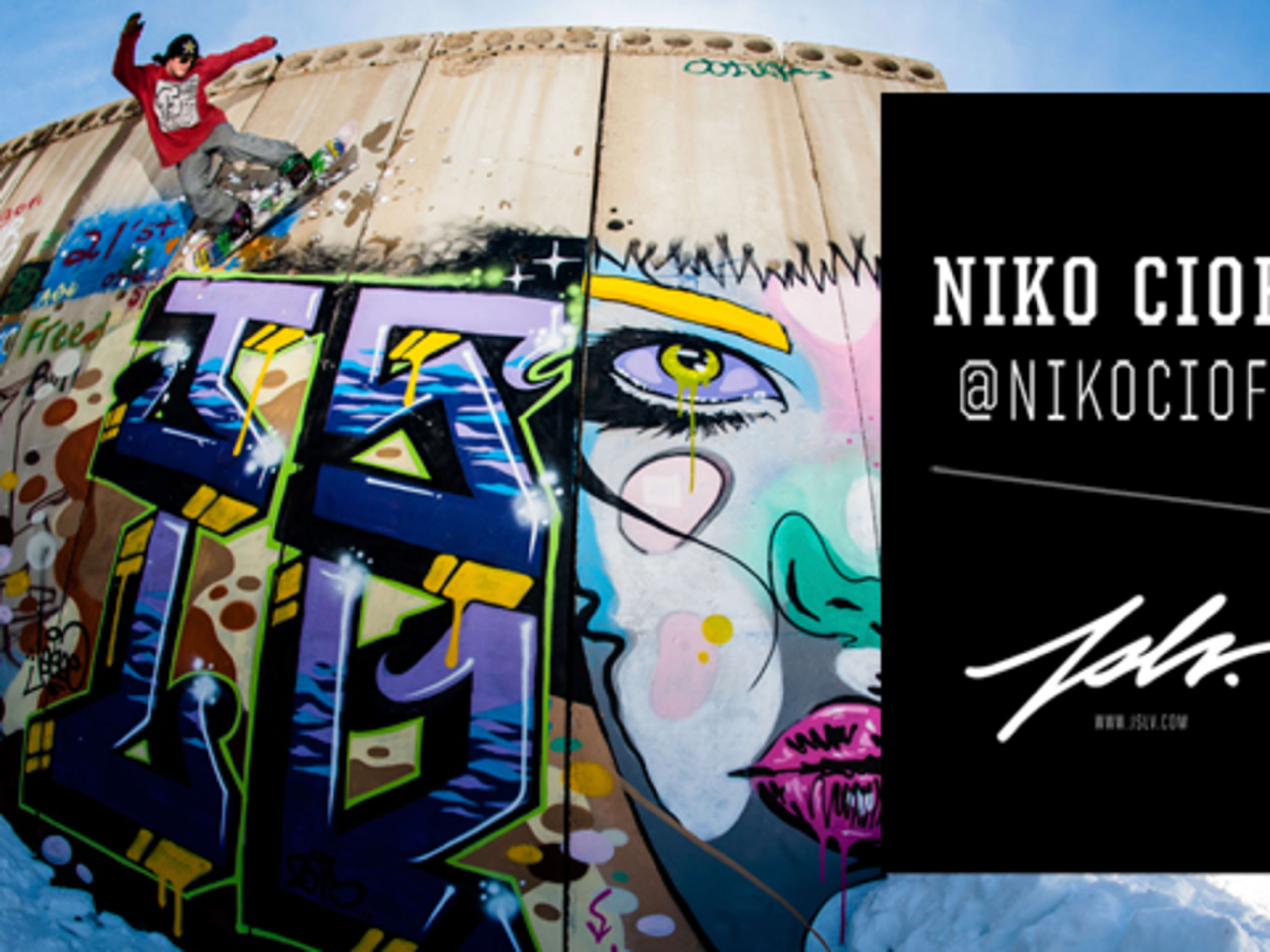 JSLV presents Niko Cioffi Full Part - Snowboarder