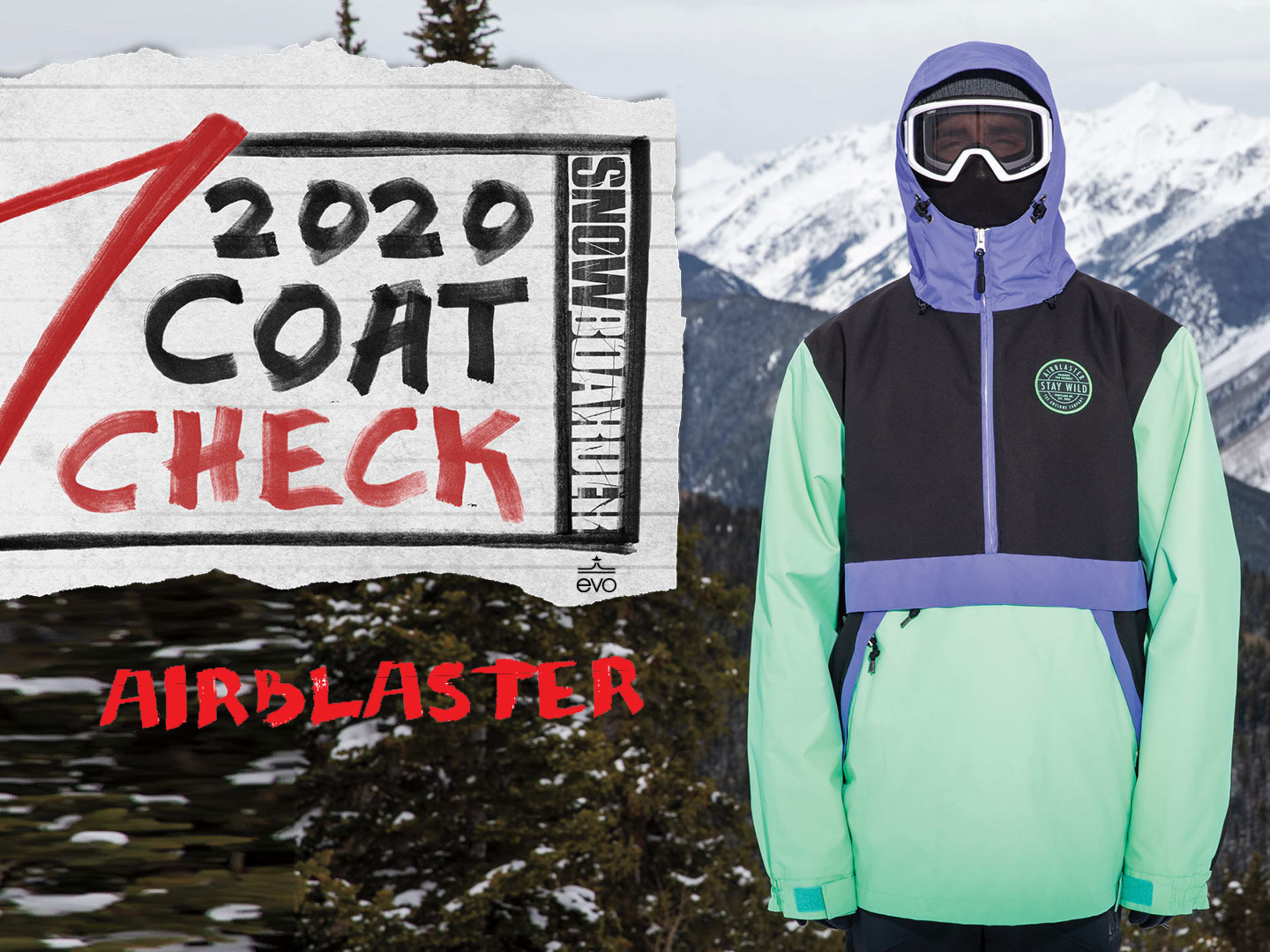 2020 Coat Check: Airblaster's Trenchover Jacket - Snowboarder
