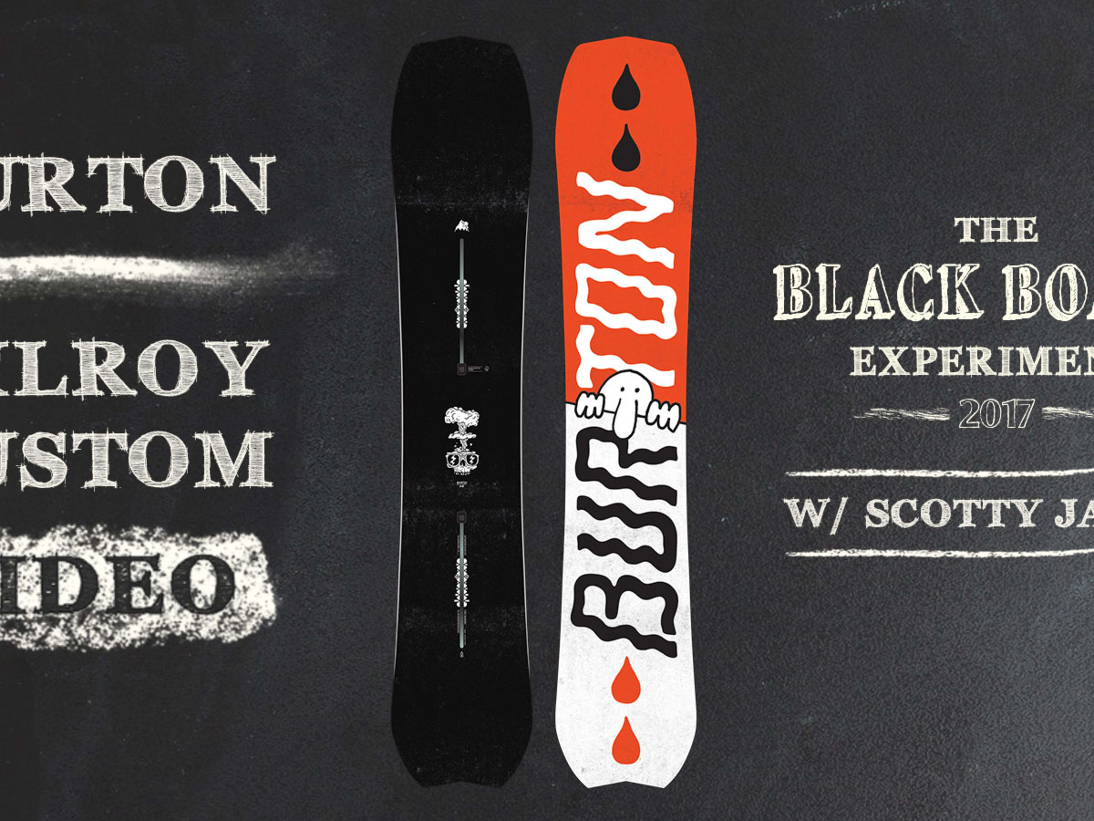 2018 Burton Kilroy Custom Snowboard Review - Blackboard Experiment