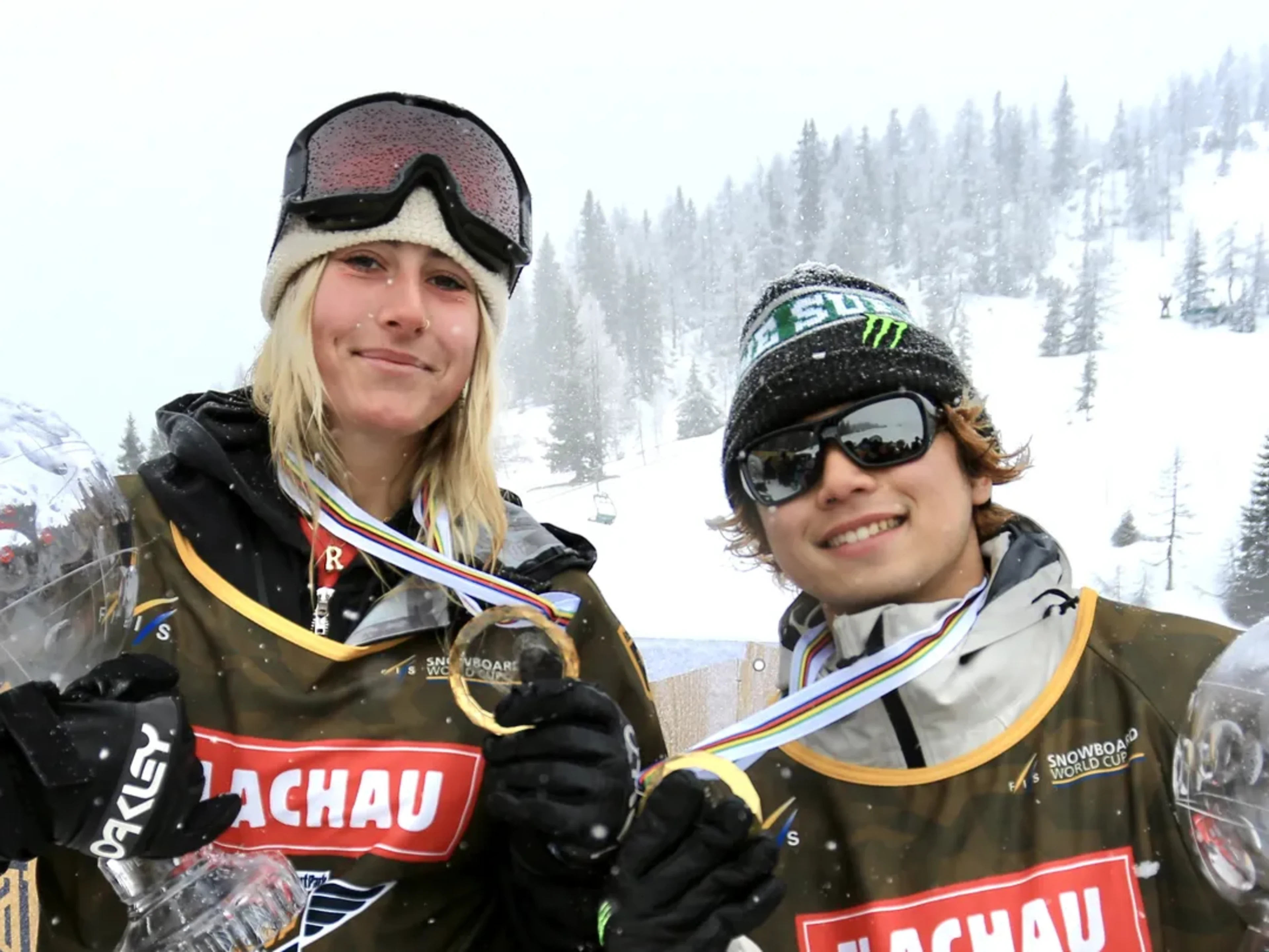 Mia Brooks and Taiga Hasegawa Win 2025 FIS Park and Pipe Title