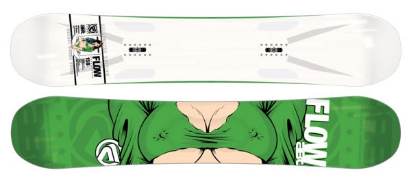 FLOW ABT Limited Edition +FLOW ビンディング 30 Days Of Giveaways: Flow Limited Edition Rush Snowboard