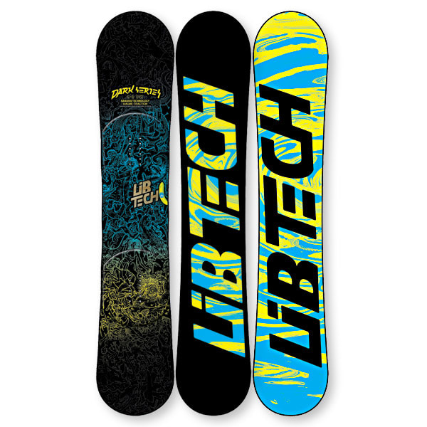 Buy Lib Tech Dark Series C2-Power Banana Snowboard - Shop for