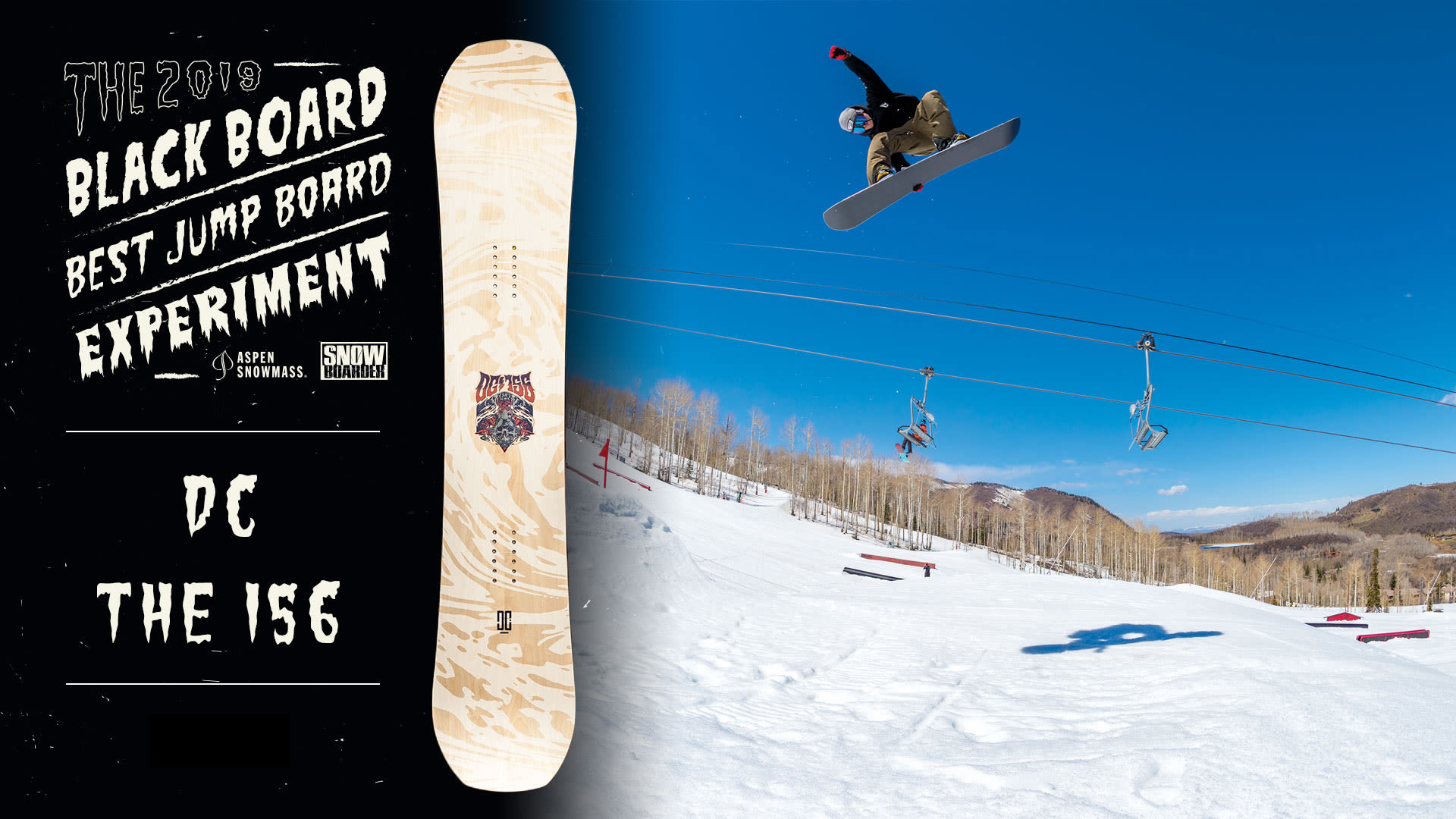 2019 DC The 156 Snowboard Review—The Blackboard Experiment with