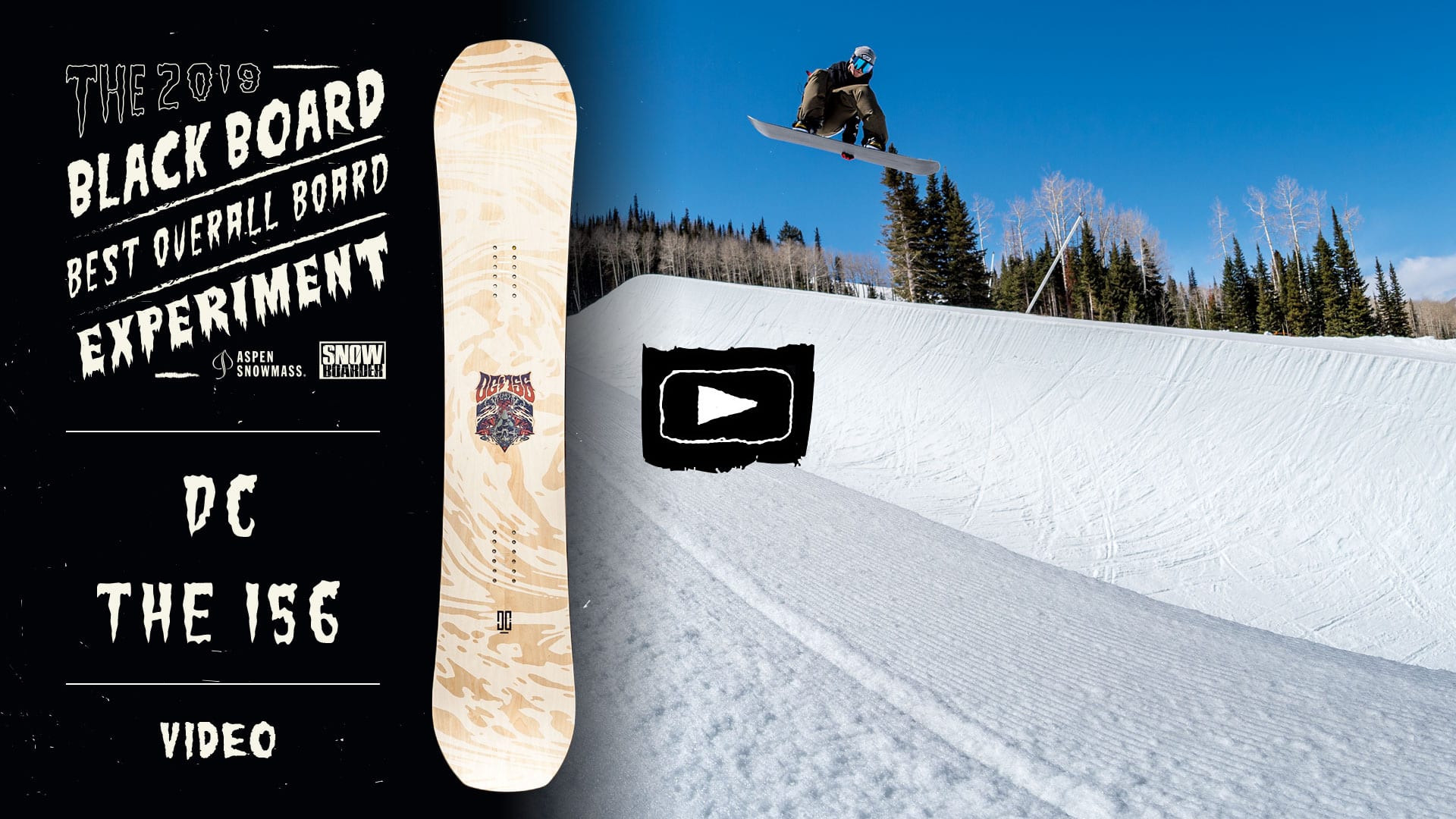 2019 DC The 156 Snowboard Review—The Blackboard Experiment with