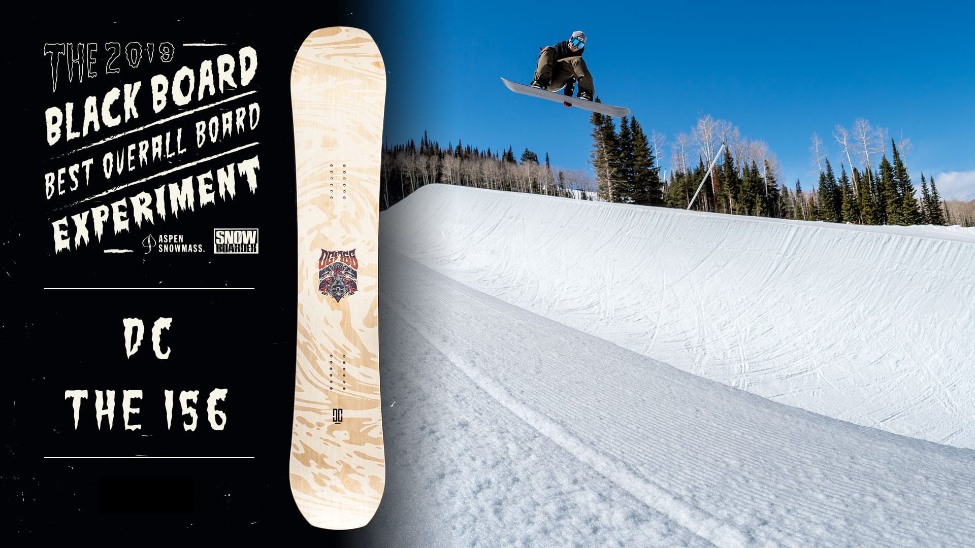2019 DC The 156 Snowboard Review—The Blackboard Experiment with