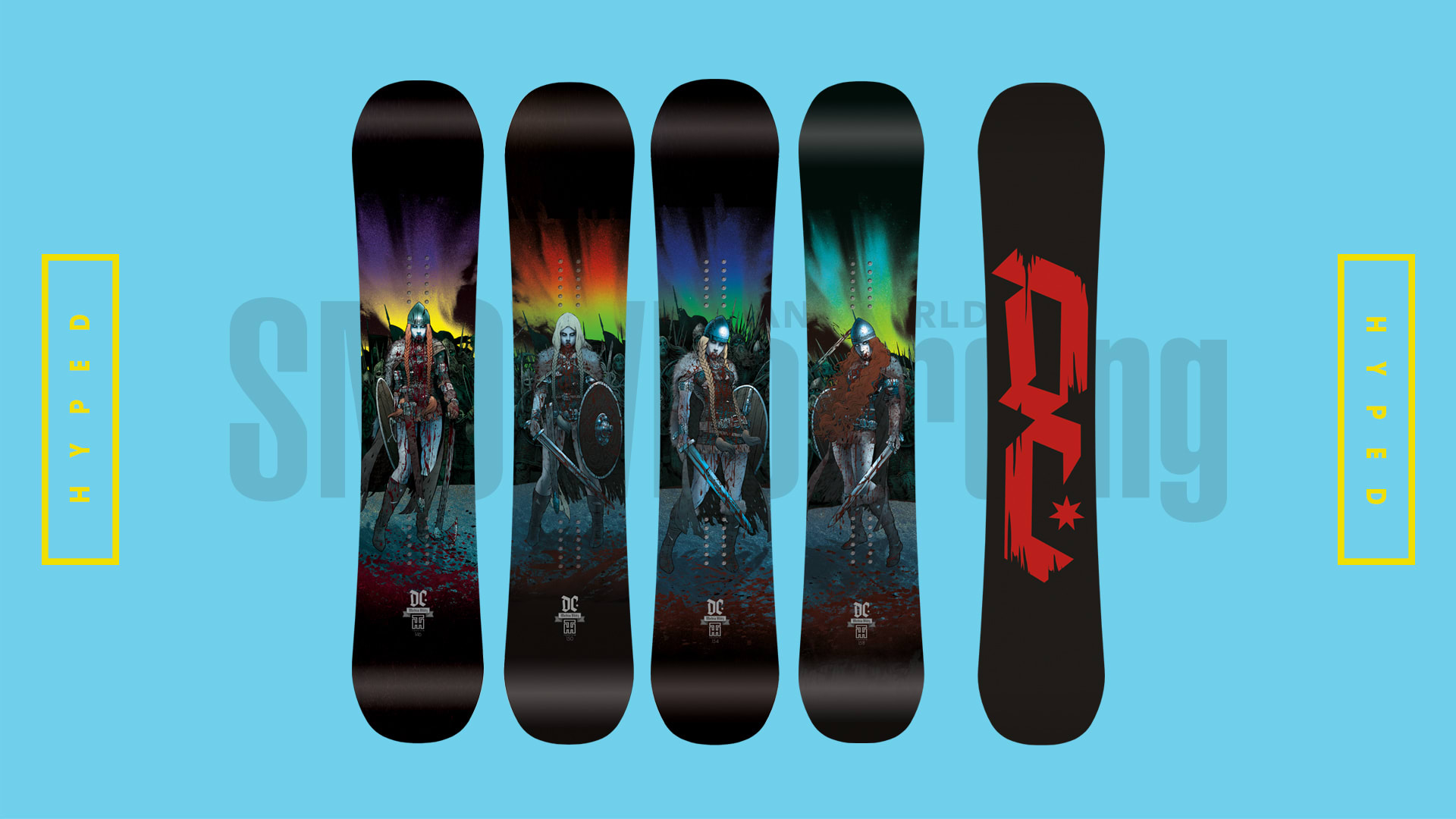 Hyped : DC Media Blitz Snowboard - Snowboarder