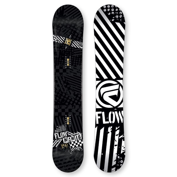 Flow Infinite Camber Snowboard - Snowboarder