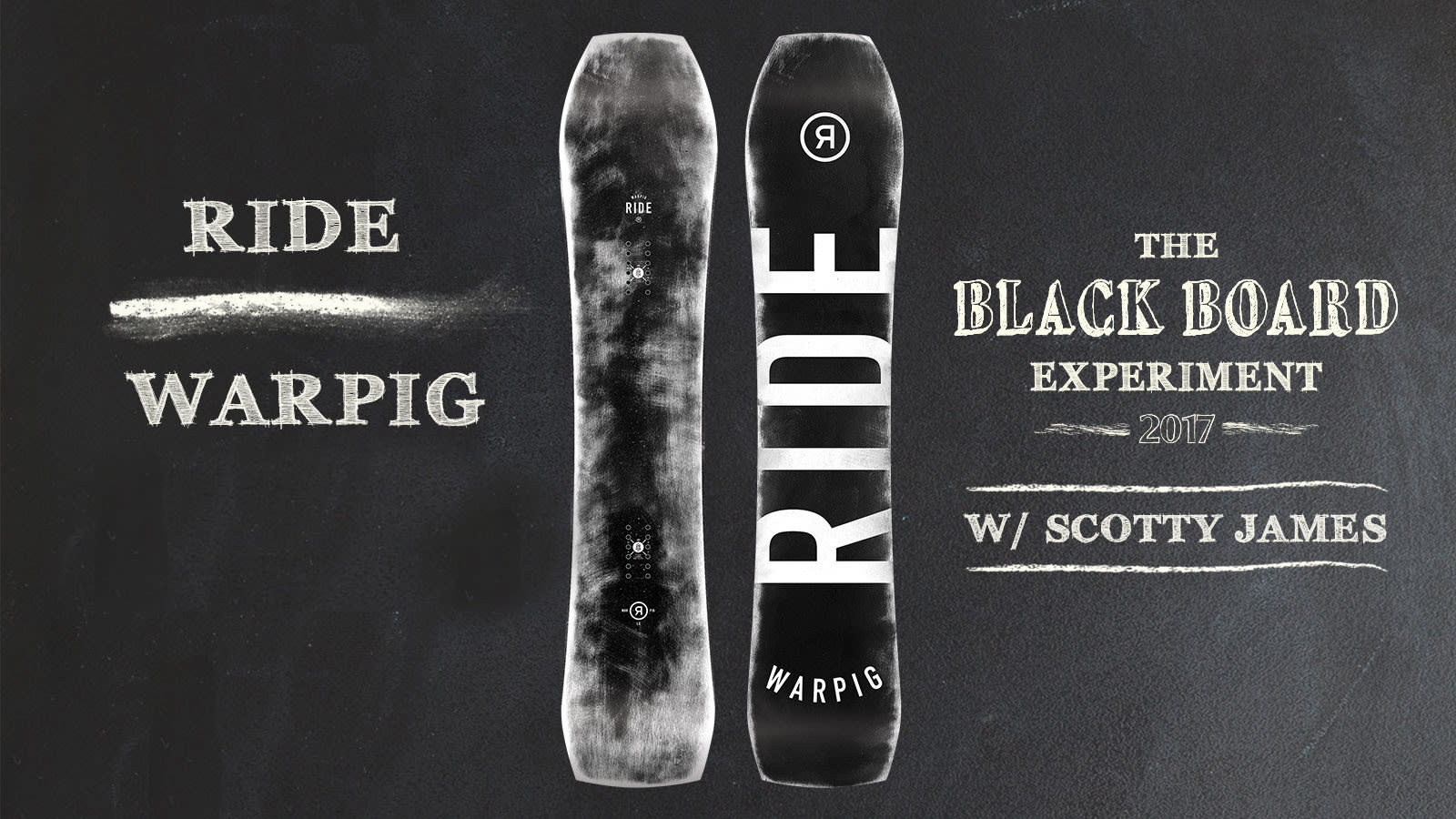 2018 Ride Warpig Snowboard Review - Blackboard Experiment with