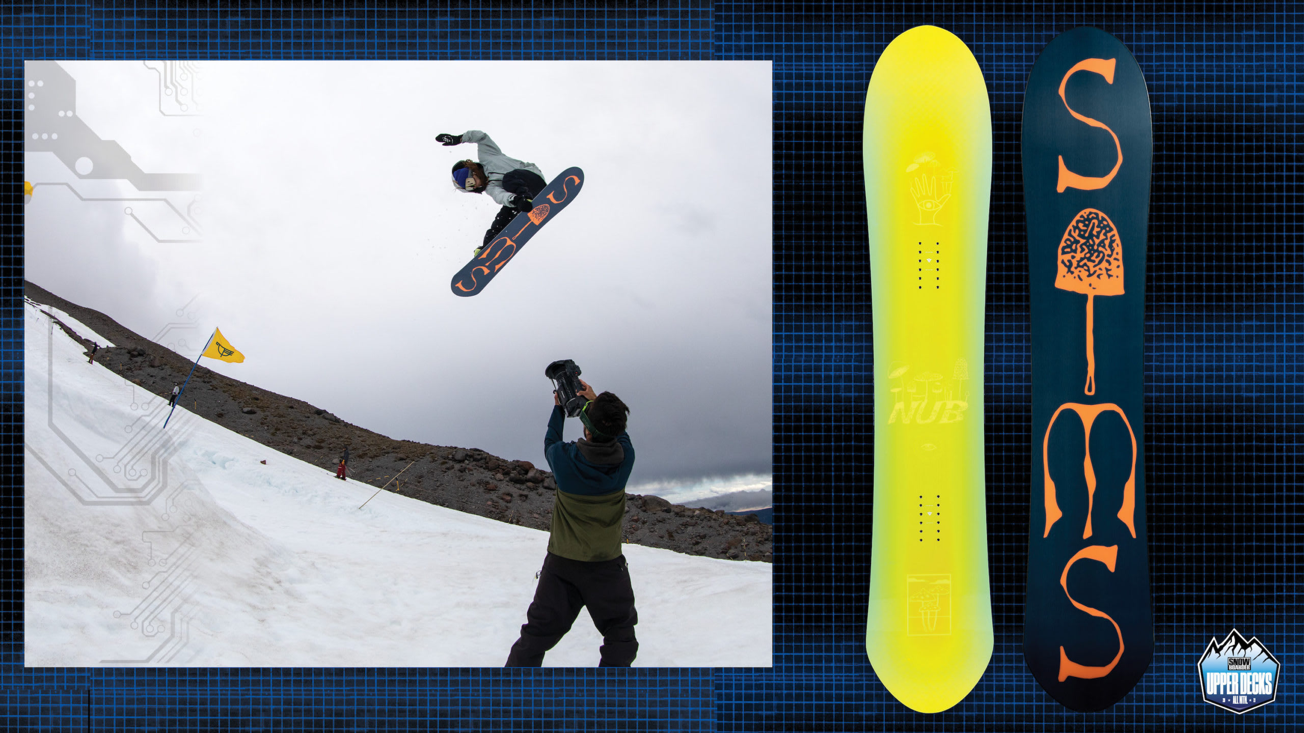 2021 Upper Decks All-Mountain Boards: SIMS Nub - Snowboarder