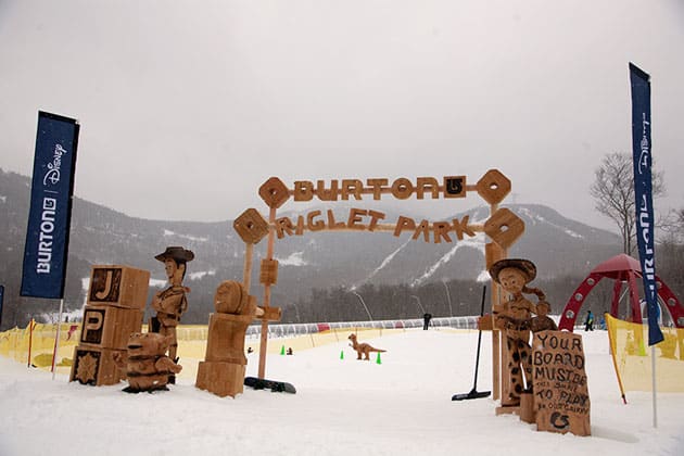 BURTON SNOWBOARDS BRINGS A NEW RIGLET PARK TO JAY PEAK RESORT