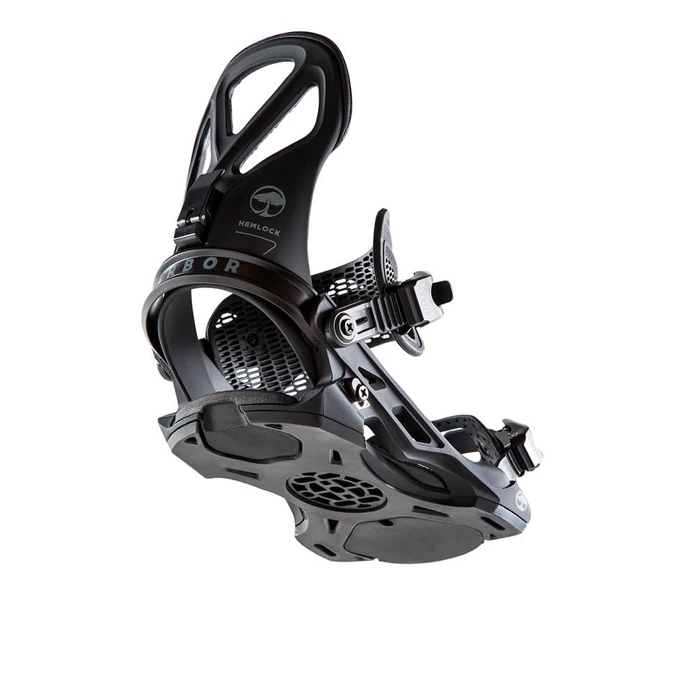 ARBOR HEMLOCK ML BLACK ビンディング　グラトリ　ラントリ Arbor Snowboarding - Hemlock Snowboard Bindings - Black